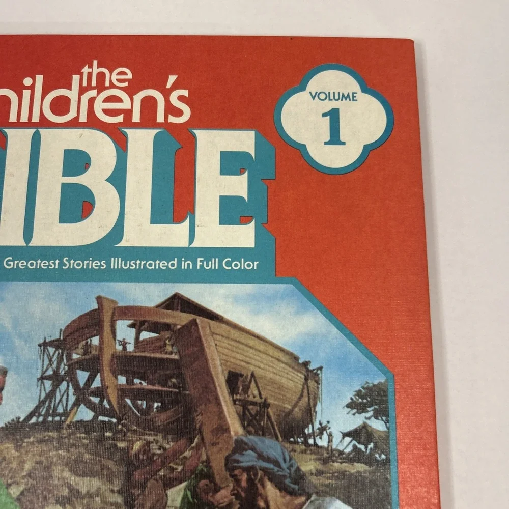 The Children's Bible Volume 1 Golden Books Hardcover Kids‎ Book 1981